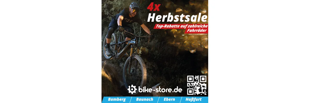 Großer Herbstsale beim BikeStore – Top-Rabatte auf Fahrräder! - Großer Herbstsale bei BikeStore – Top-Rabatte auf Fahrräder