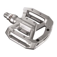 SHIMANO FLAT PEDAL PG-GR500 SILBER O.REFLEKTOREN