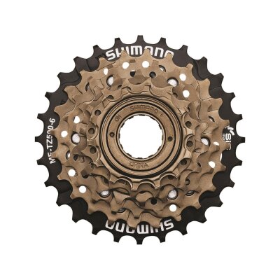 SHIMANO SCHRAUBKRANZ MF-TZ500 7-FACH 14-16-18-20-22-24-34 ZÄHNE