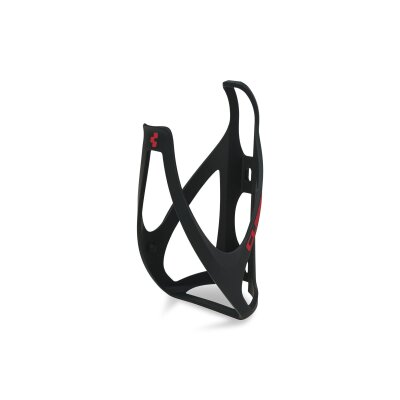 CUBE Flaschenhalter HPP matt black´n´red