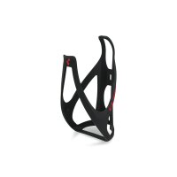 CUBE Flaschenhalter HPP matt black´n´red