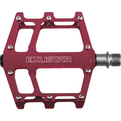 EXUSTAR Pedale MTB/BMX E-PB525 rot
