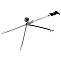 GIYO Federbeinpumpe mit Manometer bis 21 bar