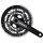 Shimano Kurbelgarnitur FC-T551 3x10-fach 48-36-26 Zähne 175 mm schwarz