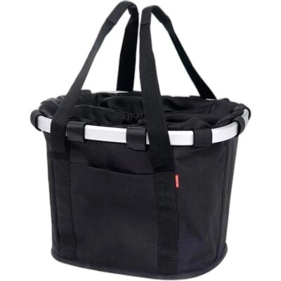 KLICKfix City-Tasche Bikebasket | schwarz, 35x28x26cm, 15ltr, 800g