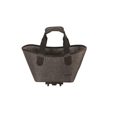 RACKTIME System Einkaufstasche Agnetha grau ink. Snapit Adapter