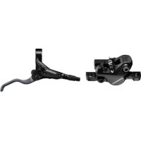 Shimano Scheibenbremse MT400 VR Schwar m. OLIVE/PIN