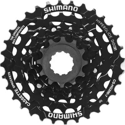 SHIMANO KASSETTE 7-FACH CS-HG200-7 12-32Z 12-14-16-18-21-26-32 ZÄHNE