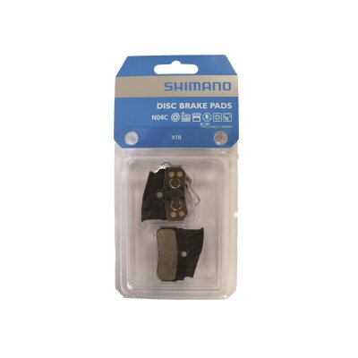 Shimano Scheibenbremsbelag N04C Metall mit Kühlrippen, N04C, Metall, 1 Paar