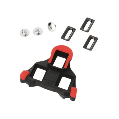 Shimano Schuhplatten SPD-SL SM-SH10 rot, 0 Grad, Paar