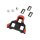 Shimano Schuhplatten SPD-SL SM-SH10 rot, 0 Grad, Paar