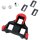 Shimano Schuhplatten SPD-SL SM-SH10 rot, 0 Grad, Paar