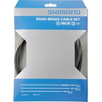 Shimano Bremszugset Road, Edelstahl, schwarz