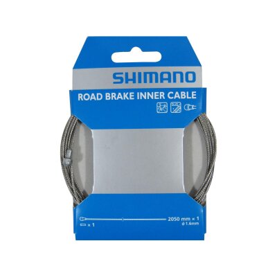 Shimano Bremsinnenzug Road Edelstahl 1,6 x 2050 mm