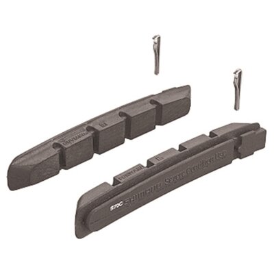 Shimano Bremsbeläge S70C mit Fixierstift für V-Brake Cartridge-Bremsschuhe