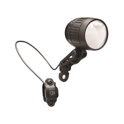 B&M Busch & Müller LED-Scheinwerfer IQ-XM E High Beam | 120/170 Lux, schwarz, für E-Bike