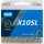 KMC Schaltungskette X10SL Ti-N Gold 1/2" x 11/128", 114 Glieder,5,88mm,10-f.