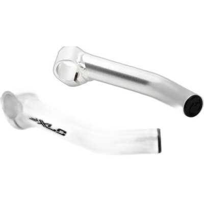 XLC Bar-Ends gebogen BE-A01 140mm, silber/matt