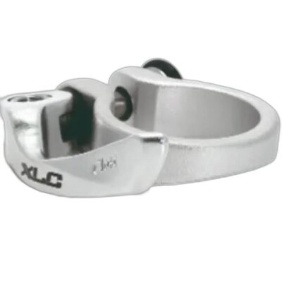 XLC Sattelstütz-Klemmring PC-L01 Ø 34,9/35mm, silber, Schnellspanner