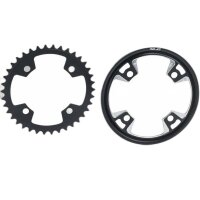 XLC Kettenblatt für Bosch Systeme CR-E02 schwarz, 38...