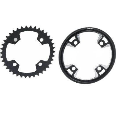 XLC Kettenblatt für Bosch Systeme CR-E02 schwarz, 42 Zähne, inkl. Cover