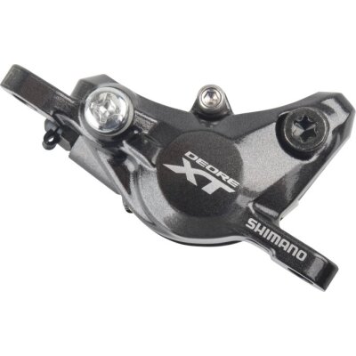 Shimano Deore XT Bremssattel BR-M8000, Post Mount, für Vorder- oder Hinterrad, ohne Adapter, mit Resin-Belägen