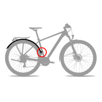 ACID Schutzblech MTB 60 26" mit Streben black