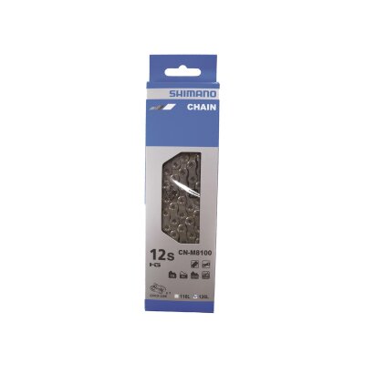 Shimano Schaltungskette M 8100 | 116 Glieder, 12-fach, silber