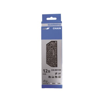Shimano Schaltungskette M 8100 | 126 Glieder, 12-fach, silber