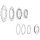 Sram Ritzel 3er set NX PG-1230 / 1210
