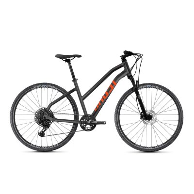Ghost Square Cross Essential AL Trapez Crossbike 2022 | silver/black/orange