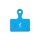 Cube Scheibenbremsbelag Shimano Direct Mount (BR-RS505 / Rs805) blue