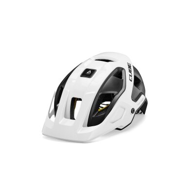 CUBE Helm STROVER white´n´black
