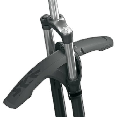 SKS VR-Steckblech Mudrocker front schwarz, 27.5"-29"