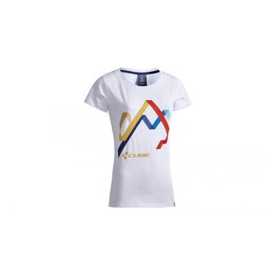Cube WLS T-Shirt Hills white M (38)
