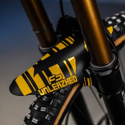 unleazhed mudguard - M01 orange