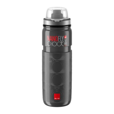 Elite Thermaltrinkflasche Nanofly | 500ml, dunkelgrau, 0-100°