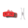 ACID Disc Brake Pads gesintert SHIMANO Saint BR-M820/810, Zee BR-M640, BR-M8020, MT520 rot