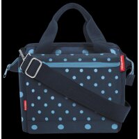 KLICKfix Roomy, Lenkertasche,mixed dots blue, 24x22x13cm,...