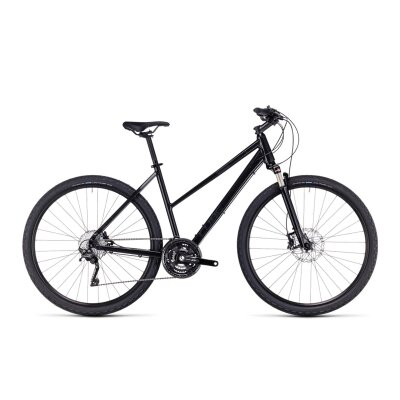 Cube Nature SLX Damen Crossbike 2023 | grey´n´black Trapeze