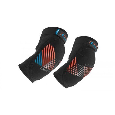 Cube Ellbogenschoner black´n´blue´n´flashred M