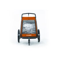 CUBE Kinder Fahrradanhänger Double CMPT X Actionteam...