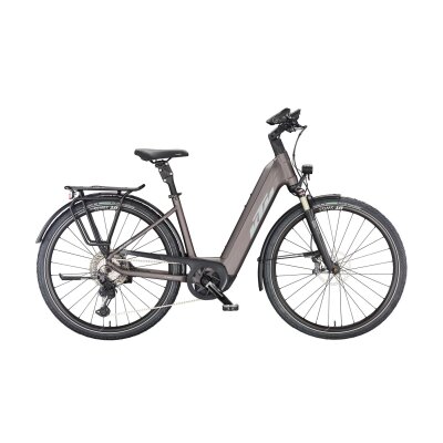 KTM MACINA STYLE 710 US E-Bike Trekking E-Bike 2024 | elderberry matt (grey+orange)