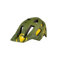 Endura SingleTrack Helm Olivgrün