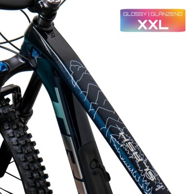 unleazhed frame unscratch BP01-F ED Jasper Jauch forest white glossy