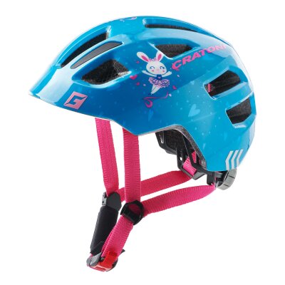 Cratoni Helm Maxster bunny blue glossy