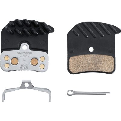 Shimano Scheibenbremsbeläge H03C Ice-Tec | gesintert, 1 Set, für BRM820/BRM640