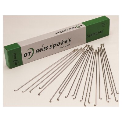 DT Swiss Speiche DT Champion silber silber 2 x 286 mm