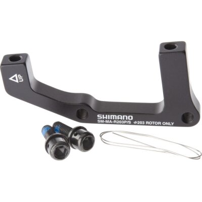 Shimano Adapter für PM-Bremse/IS-Gabel | HR, für 203mm, für BRM975