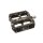 REVERSE Plattformpedal E-Escape Gewinde: 9/16 Zoll | gedichtetes Industrielager | schwarz | SB-Verpackung
